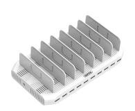 Ładowarka i akumulator UNITEK Stacja ładująca 10x USB 2.4A 96W Y-2172